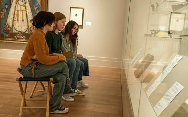 Image of students sitting in the galleries