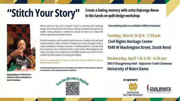 " Stitch Your Story" by DeJeonge Reese